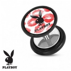 Nouveauté faux écarteur d'oreille de la marque Playboy