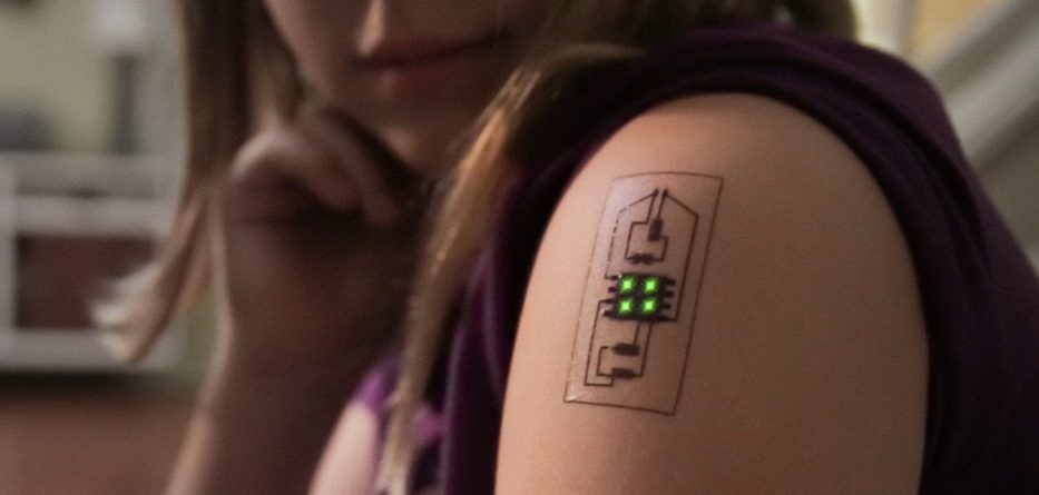 une start up propose une nouvelle application qui permettrait à nos tattoos temporaires d'être connectés